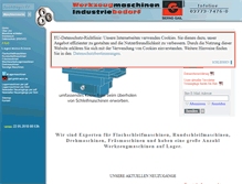 Tablet Screenshot of gail-werkzeugmaschinen.de
